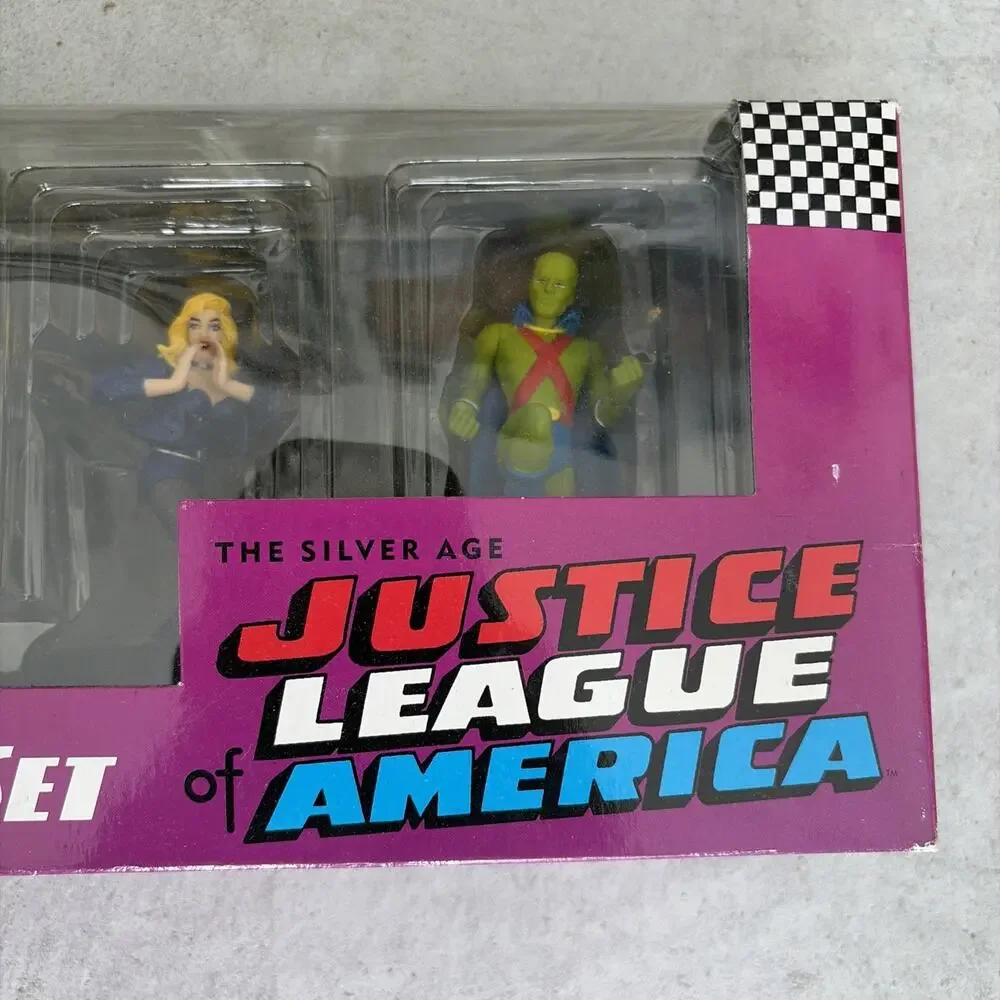 7-Figure PVC Set Justice League Of America Silver Age 2001 DC Direct NEW